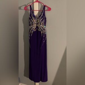 Purple dress